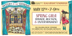 Spring Gala – Mystery at The Terminal – May 12th 7-9PM
