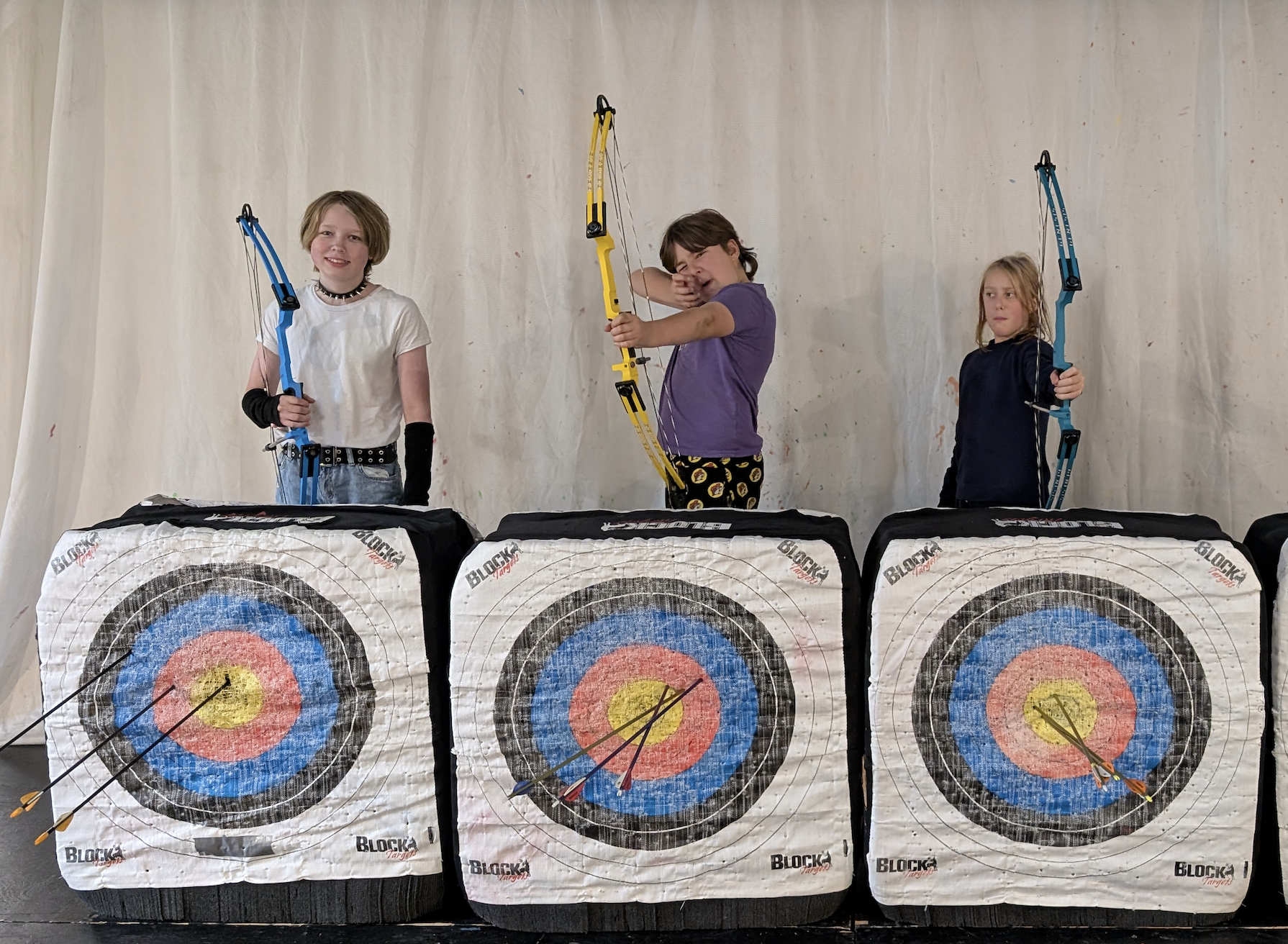 Archery Students